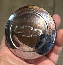 1954 1955 1956 Chevrolet Truck Steering Wheel Horn Cap Button Very Shiny Nice