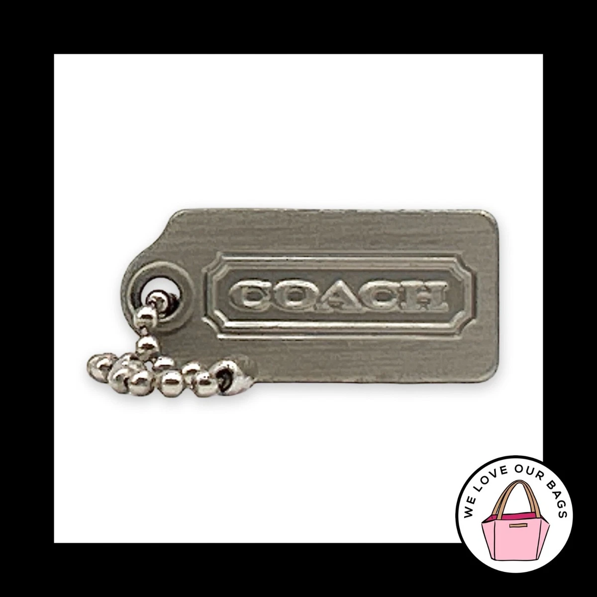 Coach Letters, Numbers & Symbols Key Chains, Rings & Finders for