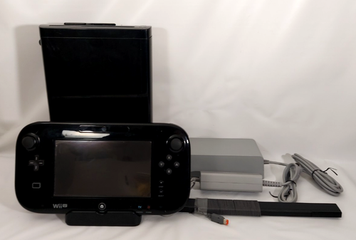 Console Nintendo Wii Noire Avec Câbles - Bon état De Fonctionnement