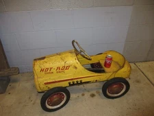 GARTON PEDAL CAR Hot Rod ORIGINAL PAINT  Child's Survivor Toy Heavy Use  1950's