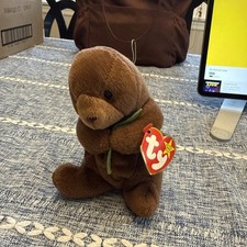 TY Beanie Baby - SEAWEED the Otter 6 inch - MWMTs Stuffed Animal Toy
