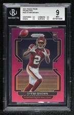 2021 Panini Prizm Rookie Pink Prizm Dyami Brown #353 BGS 9 MINT 13hc