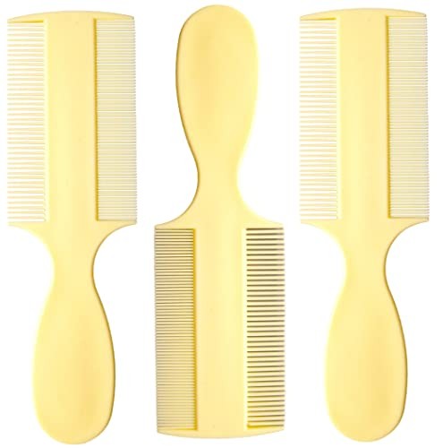 Fine Tooth Baby Comb [Pack of] Double Sided Hair Comb For Babies With Extra 3