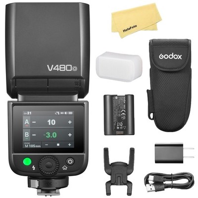 Godox V480 O TTL Camera Flash for Olympus / OM System Camera Flash Speedlite
