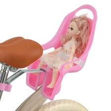 Doll Bike Seat for Girls, Bicycle Doll Chair for 12 14 16 18 20 Inch Bike, Am...
