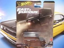 Hot Wheels Car Culture Fast & Furious Fast Five Land Rover Defender 110 FREE SHP