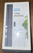 New Blink Video Doorbell TwoWay Audio  HD Video  Motion  Chime Wireless/Wired