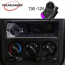 Single Din Bluetooth Car Radio Receiver FM MP3 USB SD AUX With Remote Control