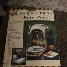 Golfers Picnic Back Pack 32 Piece Set