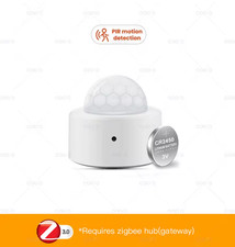 Tuya 2 in 1 Zigbee Mini PIR Motion Detector + Bright Lux Light Passive Infrared