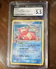 Pokémon Slowbro EX Unseen Forces 13/115 Holo CGC 5.5 Graded on eBay
