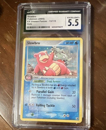 Slowbro graded CGC 5.5 for sale on eBay