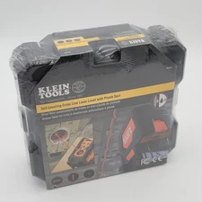 Klein Tools 93LCLS Cross-Line Laser Level with Case - New Sealed