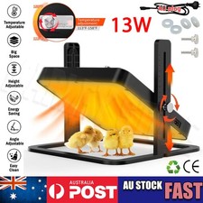 13W Chicken Brooder Heating Plate Chick Coop Heat Lamp Poultry Warmer 27x27cm AU