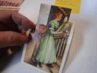 ANTIQUE WHITNEY EASEL DIE CUT HALLOWEENPOSTCARD unposted TRUE LOVE IN THE MIRROR — photo 2