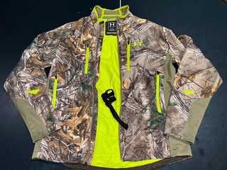 Under Armour Scent Control Infrared Storm2 Camo Softshell Jacket Realtree Large