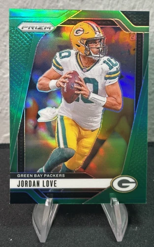 Jordan Love #101 Green Prizm - 2024 Panini Prizm Football *NEAR MINT*
