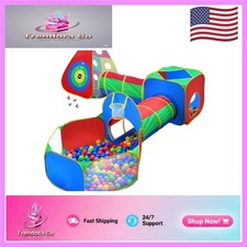 Toddler Jungle Gym Play Tent with Crawl Tunnel - Ultimate Fun for Kids