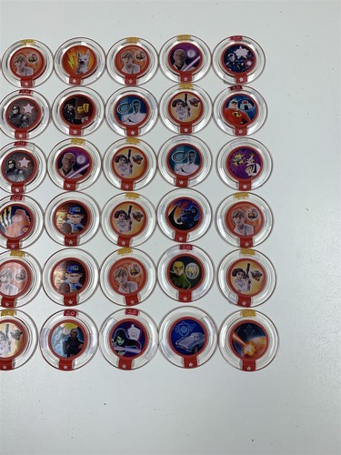 Uscd Infinity Massive Lot 223 Disney Infinity Power Discs Bundle 1.0 2.0 3.0 Marvel ...