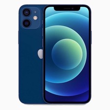 Apple iPhone 12 Mini A2399 64GB 12MP Smartphone Mobile Blue Unlocked GOOD^.