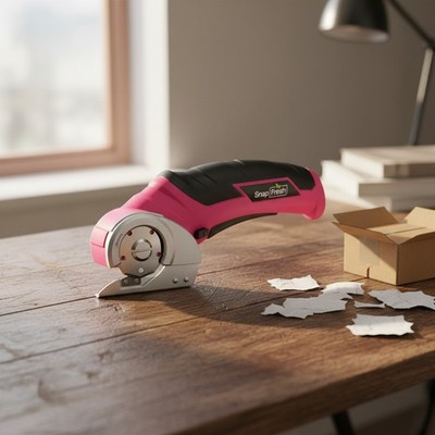 4V Mini Cardboard Cutter with High-Torque Motor - Lightweight Electric Scissors