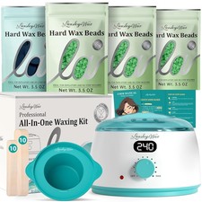 Digital Waxing Kit Wax Warmer for Hair Removal with Silicone Pot NEW