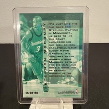 Fleer Stephon Marbury Basketball Sports Trading Card Singles
