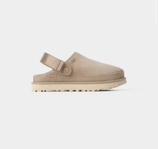 UGG Women's Goldenstar Platform Clog Authentic with Original Box. Sand Size 8