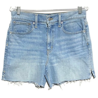 J Crew Denim Cut Off Raw Hem Denim Jean Shorts Womens 27 Casual Normcore NWT