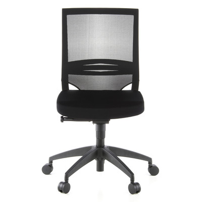 hjh OFFICE Bürostuhl Chefsessel Drehstuhl Porto ECO Sitz Rücken Netz schwarz
