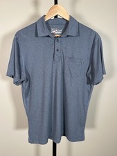 Marine Layer 88 Weekend Sport Blue Performance Golf Sport Polo Shirt Sz M