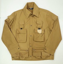Vintage 60s Columbia Sportswear Fishing Shirt Pockets Sz XL 17 Pockets USA Made