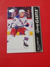Nils Lundkvist 2021-22 Upper Deck Young Guns #456 New York Rangers