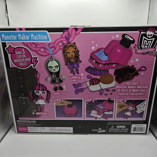 Monster High 2011 Muñeca Colgante Dije Clip-On Monster Maker Máquina Accesorio - Imagen 2 de 3