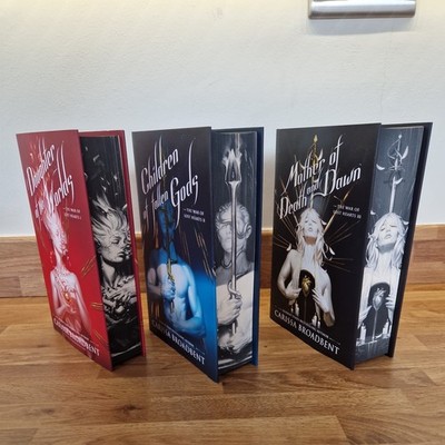 Waterstones Signed Exclusives - C Broadbent - The war of lost hearts trilogy