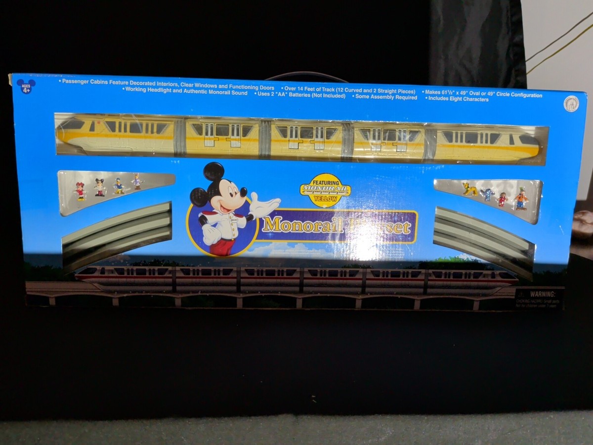 Walt Disney Monorail Play Set 並行輸入品 NEW🌟WDW Disney Parks Walt Disney World Monorail Play Set Yellow
