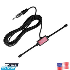 Car Interior Hidden Amplified Antenna Electronic Stereo Amfm Radio Universal