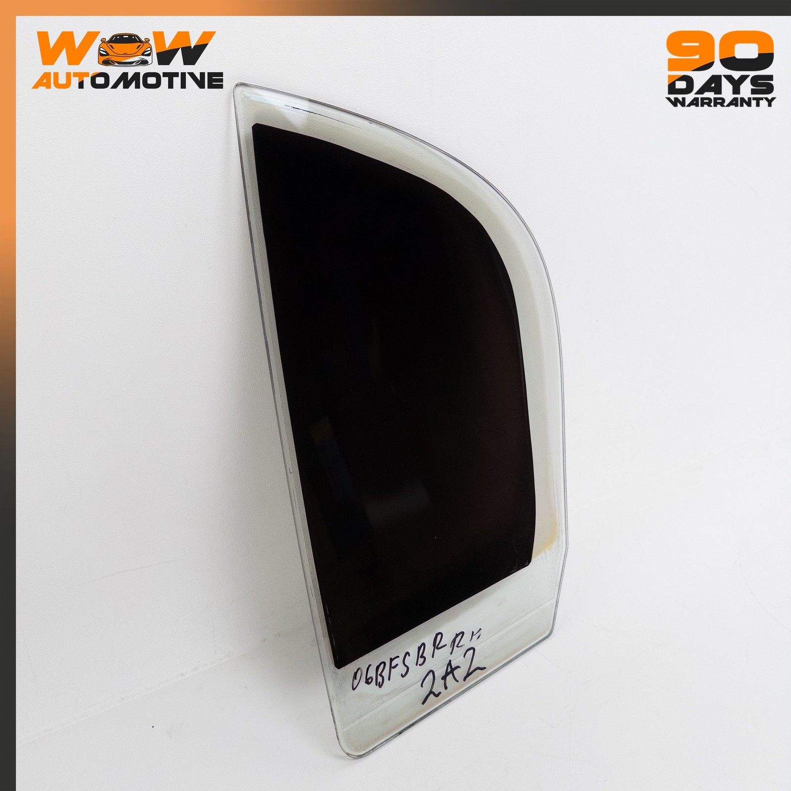 06-13 BENTLEY CONTINENTAL FLYING SPUR REAR RIGHT QUARTER DOOR WINDOW GLASS OEM