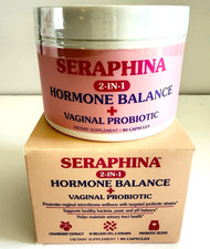 Seraphina Vaginal Women Probiotics + Hormone Balance 2-in-1 (90 Caps) Exp. 04/27