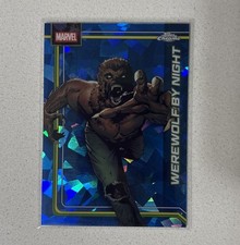 2026 Topps Chrome Sapphire Marvel Werewolf By Night #195