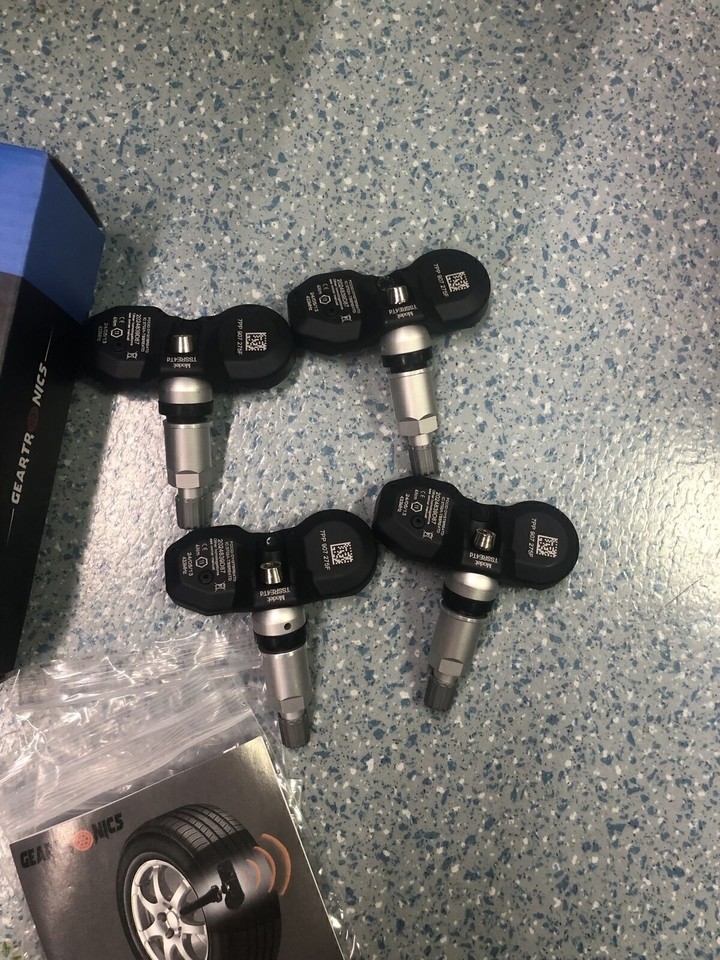4PCS TPMS Tire Pressure Sensor 433MHZ For Audi A4 A6 A8 Q7 R8 ...