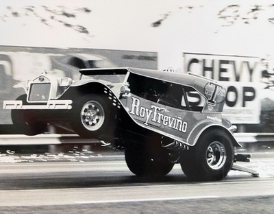 #ad VRHTF NHRA Cool quot;Roy Trevino quot;Maxi Taxiquot; Awesome Wheelstanqer 8quot; X 10quot; Photo $39.99