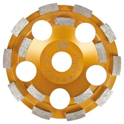 Diamant-Schleifteller Ø 125 mm für Eibenstock EBS Beton Premium (gold)