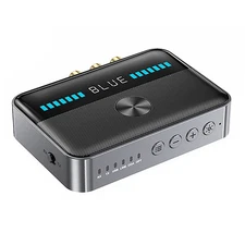 High Sensitivity 5.3 Bluetooth NFC Transmitter Receiver Stereo Audio Adapter