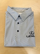 Lexus Logo Polo Shirt Mens Large Eversole Run