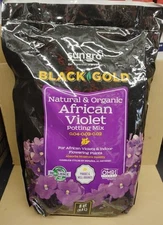 Lot Of 4 Sealed Bags Of Sun Gro Horticulture Black Gold African Violet Mix
