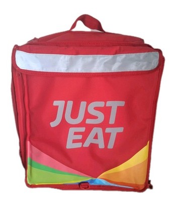 Just Eat Thermo Essen Lieferung Rucksack Backpack Fahrradtasche - Brandneu & Groß.