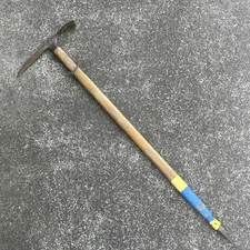 VINTAGE STUBAI ASCHENBRENNER FUHRERPICKEL ICE AXE PIC AUSTRIA GES. GESCH, 35”