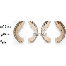 Textar 91081800 Bremsbackensatz für FORD RANGER TKE