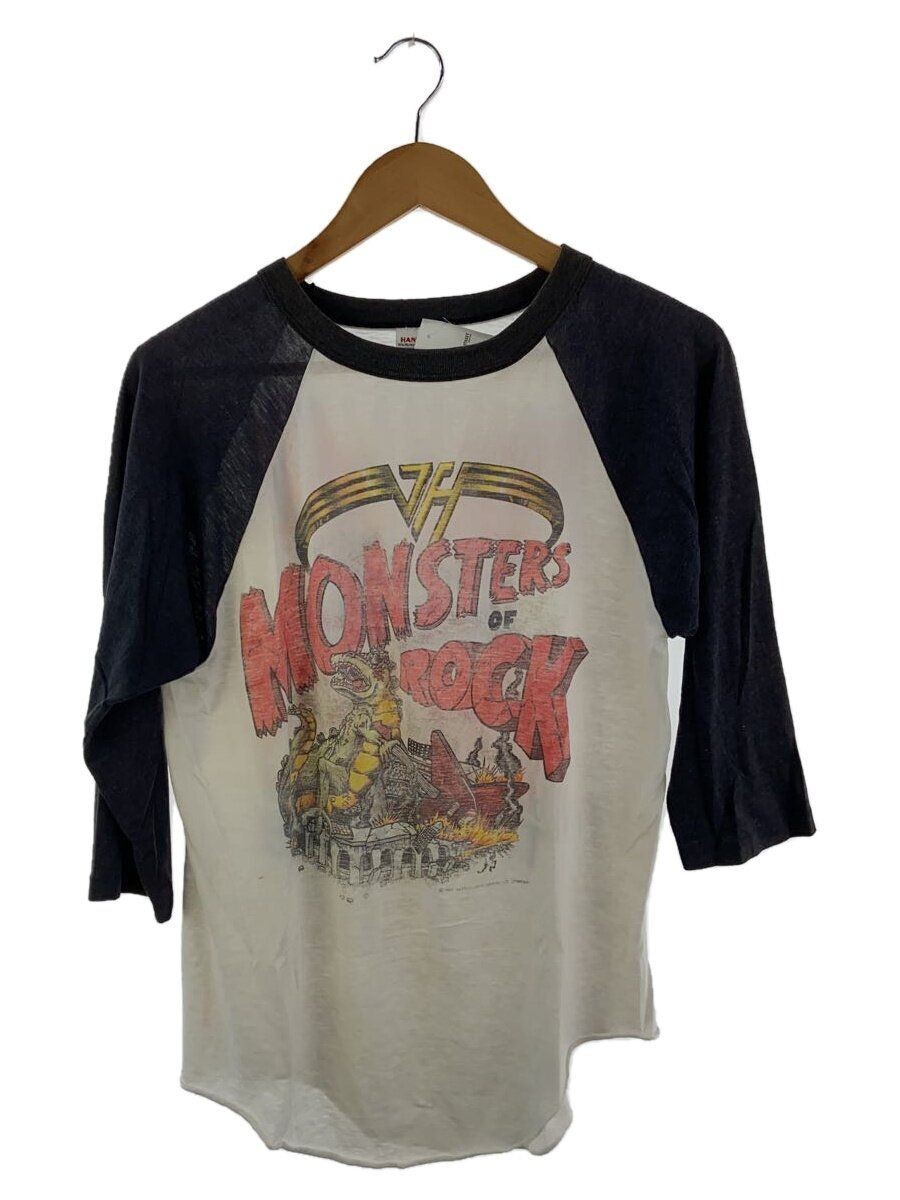 ALTRA T shirt altre marche anni 80 Handtex L cotone stampa bianca usata